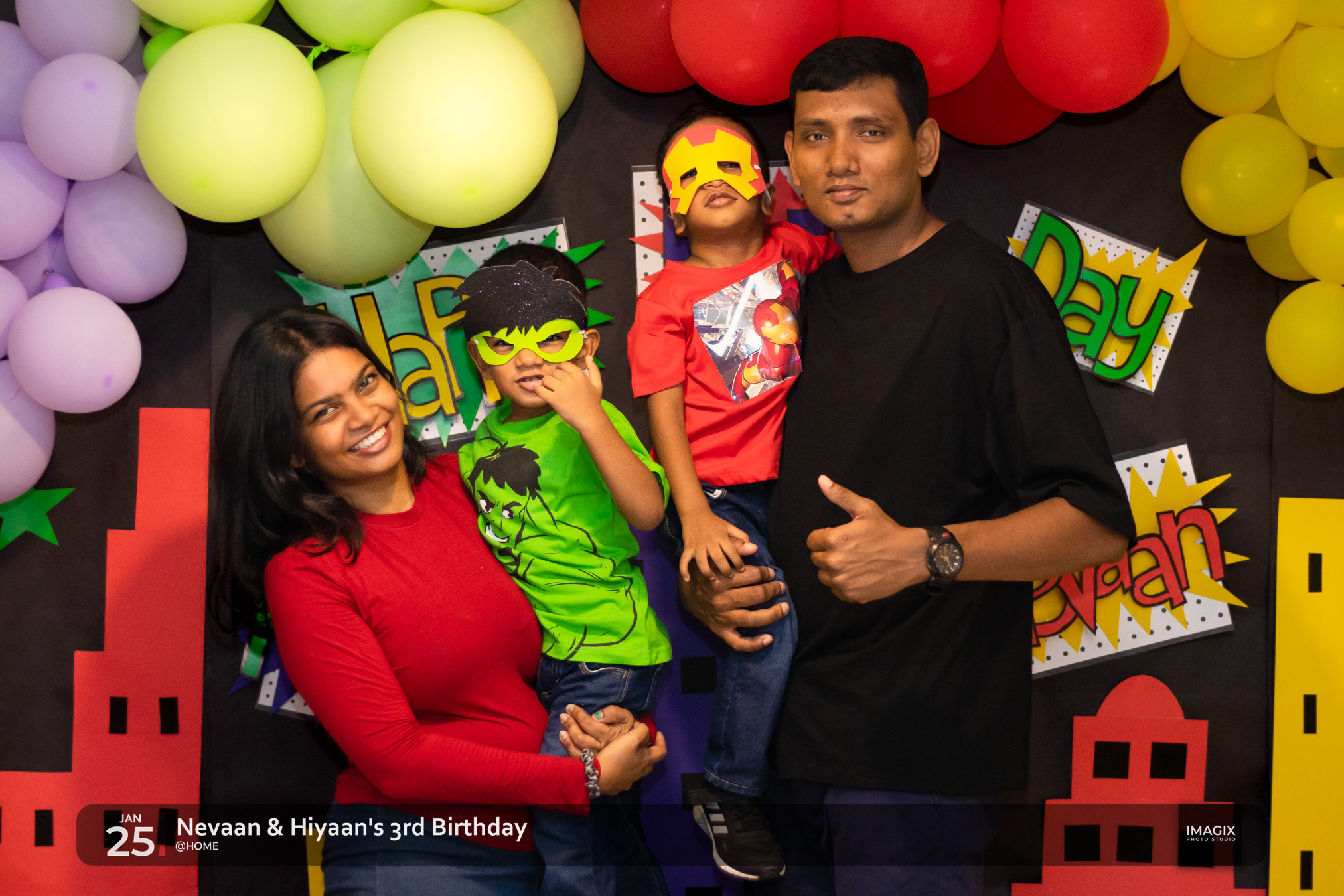 Nevaan & Hiraan's Birdthday Party